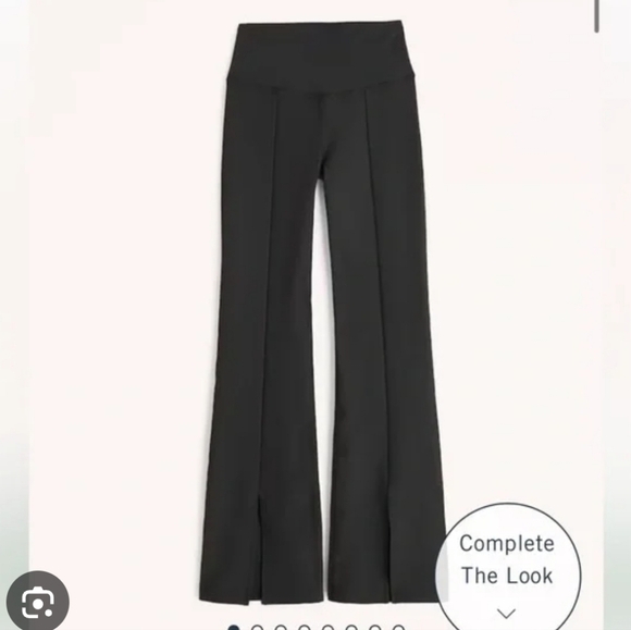 Abercrombie & Fitch Pants - NWT Abercrombie And Fitch High-Waisted Black Flare Pants Bootcut Yoga Split XS